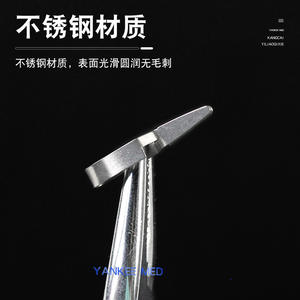 Clips hémostatiques microscopiques Yankee Med, petits, moyens, grands, réutilisables, instrument chirurgical pour usage vétérinaire canin - Product Image 4