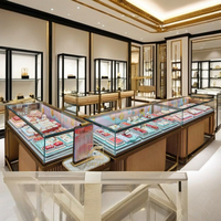 YIZHAN vitrine exclusive de bijoux pour femmes personnalisée pour utilisation en magasin modèle YZ-21