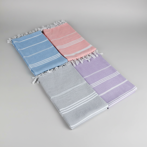 Large Size 100*180cm <strong>Hamman</strong> Tassel Cotton Bath Peshtamal Beach Turkish <strong>Towel</strong> - Product Image 2