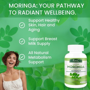 Extrait de Moringa, poudre de Moringa d'origine unique, soutien énergétique, métabolique et immunitaire à base de plantes pour hommes et femmes, capsules de Moringa - Product Image 5