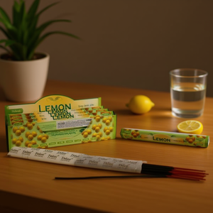 Lemon Incense Sticks Dual Display Pack 100 Ct Fresh Scented Aromatherapy - Product Image 3
