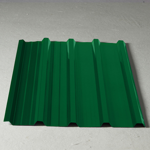 Panneaux en acier ondulés galvanisés de noir de vert gris rouge de feuilles de toiture pour des entrepôts - Product Image 3