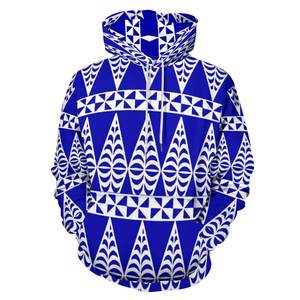 Felpe Oversize con Logo personalizzato di alta qualità da uomo Top Fiji Tonga Samoa <span class=keywords><strong>Elei</strong></span> Hawaii polinesiano tribale stampato felpe con cappuccio - Product Image 1