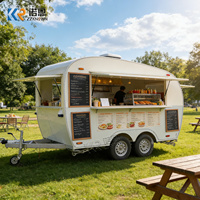 Camion de restauration mobile personnalisé pour limonade, cuisine mobile unique avec jus de fruits frais pressés