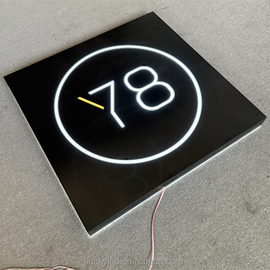 Tùy chỉnh kim loại dấu hiệu <span class=keywords><strong>LED</strong></span> signage sáng quảng cáo ánh sáng Hộp Hội Đồng Quản trị tường lightbox cửa hàng văn phòng ngoài trời 3D thư biểu tượng biển hiệu - Product Image 5