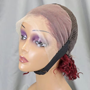 Chaude 99J brut indien <span class=keywords><strong>cheveux</strong></span> avant perruque femmes vierge cuticule aligné 100% <span class=keywords><strong>cheveux</strong></span> humains Transparent dentelle frontale <span class=keywords><strong>cheveux</strong></span> brésiliens vague profonde - Product Image 5