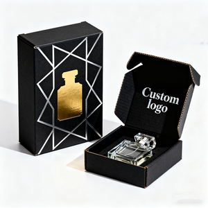 Мини-набор парфюмерии: подарочная упаковка класса люкс, экологичная, с индивидуальным тиснением логотипа, для свадебных подарков, ароматическая коробка - Product Image 3