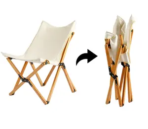 Sedia da trucco per salone da barbiere da esterno pieghevole in alluminio con sedile alto regolabile
