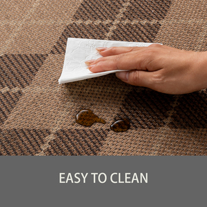(chakme) <strong>Dark</strong> <strong>Grey</strong> Big <strong>Rugs</strong> Brown Area <strong>Rug</strong> Rugged Style Customize Size Desgin Carpet - Product Image 2