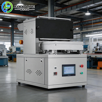Machine de scellage de barquettes de table pour emballage alimentaire, scelleuse thermique de barquettes en plastique