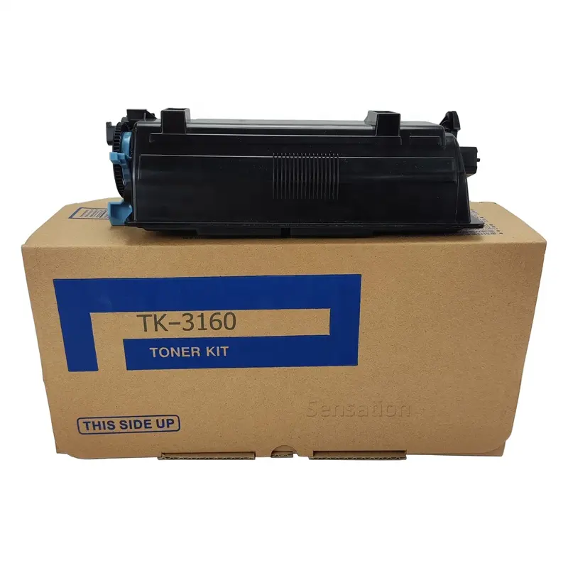 Thương hiệu mới tương thích máy photocopy Toner Cartridge TK-3160 tk3160 cho Kyocera ecosys p3045dn máy photocopy đen Toner Kit