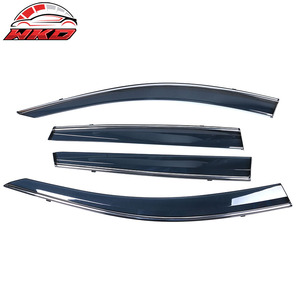 Viseras Acrílicas para Ventanas de Honda CRV 17-22, Deflectores de Sol y Lluvia, Juego de 4 Piezas, Protección para Ventanas Laterales de Puertas de Automóviles - Product Image 6