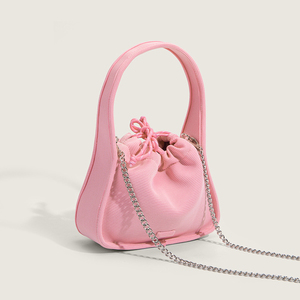 BSCI Authority Factory Paparazzi, bolso de hombro tipo bandolera con cadena Hobo con cordón a la moda, monedero y bolsos de mano para mujer - Product Image 2