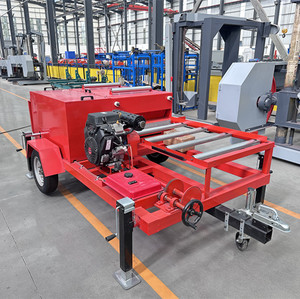 Machine à chanfreiner les panneaux <span class=keywords><strong>de</strong></span> bois horizontale automatique, alimentée par moteur électrique/essence, avec double lame <span class=keywords><strong>de</strong></span> scie circulaire, écologique - Product Image 5