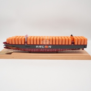 Modelo de Buque de Carga <span class=keywords><strong>ARCON</strong></span> de 45 cm Hecho a Medida, Escala 1:888, Modelo de Buque Portacontenedores de Alta Calidad para Regalo Empresarial - Product Image 4