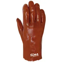 Guanto in PVC Juba 5P227RJDN 9 L, colore bordeaux - Product Image 3