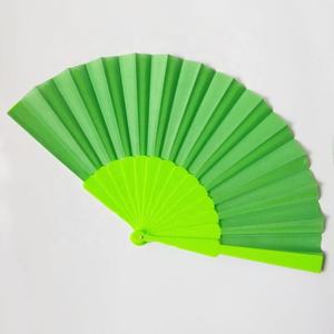 High Quality Custom Printed Logo Promotional Folding <b>Paper</b>/Fabric Plastic <b>Hand</b> <b>Held</b> <b>Fan</b> Printed <b>Fans</b> - Product Image 4