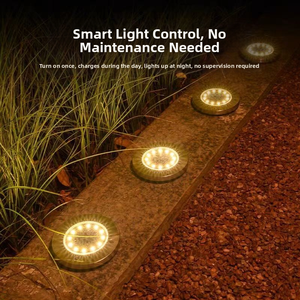 Lampes solaires LED encastrées, projecteurs encastrés, lampes de sol extérieures pour villa, cour, <span class=keywords><strong>pelouse</strong></span>, jardin - Product Image 6
