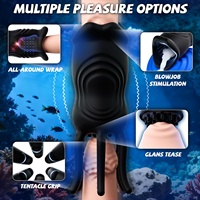 Appareil de massage pour l'entraînement de la sensibilité masculine, 10 fréquences de vibrations, 9 modes, contrôle par application, étanche au quotidien, recharge USB