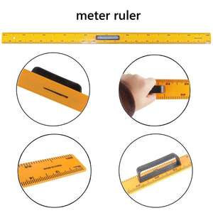 Ensemble de règles géométriques magnétiques ergonomiques, outils de dessin mathématique à prise facile pour l'enseignement en classe, les expositions et une utilisation multi-scénarios - Product Image 6