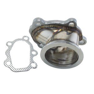 Base de Brida para Turbocompresor Poyracing de 2.5 Pulgadas con Junta para T25 T28, Ajuste Universal - Product Image 4