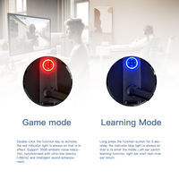 Auriculares 2025 para Juegos de PC, con Micrófono con Cancelación de Ruido, Control por Voz, Modo de Aprendizaje, Inalámbricos, Más Vendidos