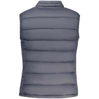 Veste bomber courte réversible à col montant en tissu uni pour femme North Sails, automne, gris, taille M