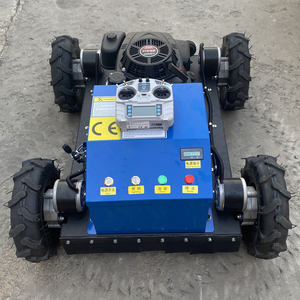Electric Gasoline 4 -wheel <strong>Remote</strong> <strong>Control</strong> Lawn Mower Industrial Grade Self-propelled Four Stroke Multi-Functional Garden Tool - Product Image 5