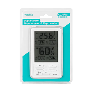 Estación Meteorológica de detección de temperatura electrónica para exteriores e interiores con alarma de sonido y luz Material ABS compatible con OEM/ODM - Product Image 5