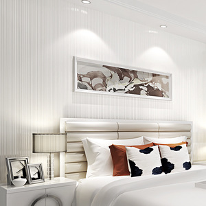 Rouleau de <span class=keywords><strong>papier</strong></span> <span class=keywords><strong>peint</strong></span> 3D uni Non tissé moderne <span class=keywords><strong>2022</strong></span>, pour décoration de la maison, salon, <span class=keywords><strong>chambre</strong></span> <span class=keywords><strong>à</strong></span> <span class=keywords><strong>coucher</strong></span>, rayures, revêtement mural, vente en gros - Product Image 3