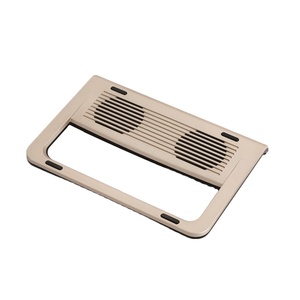 Cixi Dujia Ergonomic Design Plastic Two Fans USB Interface <strong>Laptop</strong> <strong>Cooling</strong> Stand Cooler Pad Stand - Product Image 1
