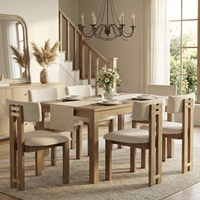 Meubles de maison nordiques simples et de haute qualité, meubles de salon de luxe nordiques, table à manger ovale de luxe avec panneau extensible
