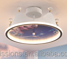 2023 moderne dessin animé créatif licorne cheval de Troie chambre d'enfants chambre enfants lustres et lampes - Product Image 3