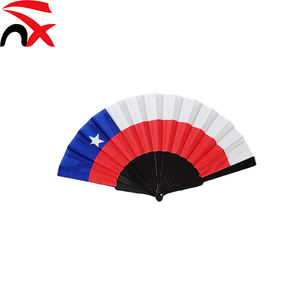 Abanico Plegable de Plástico con Impresión de Logotipo Publicitario, Bandera Nacional Mexicana, Venta Directa de Fábrica, para Juegos Deportivos de Fútbol 2026 - Product Image 6