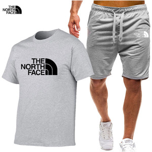 Conjunto de Dos Piezas de Camiseta de Entrenamiento de Secado Rápido con Logotipo Personalizado, Estilo Holgado y Ajustado para Correr y Hacer Ejercicio, Estilo Corto, 220 Gramos - Product Image 5