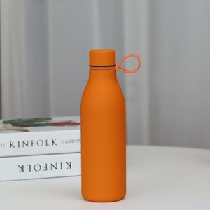 Premium Coke Style Stainless Insulated <b>Bottle</b>, Small Mouth Vacuum Structure Holds Hot Cold Liquid for Long Road Driving Trips - Product Image 3
