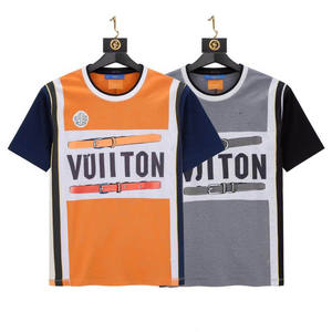 เสื้อยืดแบรนด์หรูคุณภาพสูงสำหรับผู้ชาย เสื้อผ้าหรูหราคุณภาพสูง เสื้อผ้าแบรนด์เนม เสื้อผ้าดีไซเนอร์ เสื้อเชิ้ตดีไซเนอร์ - Product Image 1