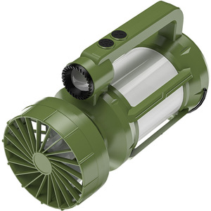 Ventilador Solar para Exteriores y Lámpara de Camping, Linterna de Emergencia, Lámpara de Camping Multifuncional - Product Image 1