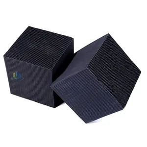Honeycomb Activated Carbon Honeycomb Shaped Activated Carbon Block For Air Treatment