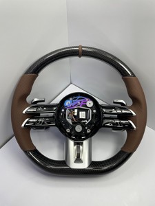 <span class=keywords><strong>Volante</strong></span> Deportivo Personalizado en Madera y Negro Piano para Mercedes-Benz <span class=keywords><strong>AMG</strong></span> 809 W204 W205 W167 W213 W222 W207 W212 C209 GTS - Product Image 6