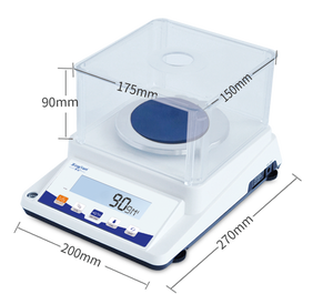 XINGYUN XY100-2C 용량 110g 정확도 0.01g 디지털 전자 저울 맞춤형 실험실 정밀 스케일 - Product Image 2