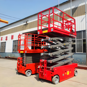 Pengangkat kargo vertikal <span class=keywords><strong>Platform</strong></span> kerja mengangkat kargo 0,5 ton 1ton gunting hidrolik <span class=keywords><strong>Trailer</strong></span> mengangkat gunting gudang portabel - Product Image 1