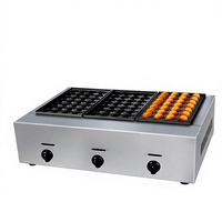 Machine à Takoyaki multi-modèles professionnelle, pour boulettes de poisson japonaises et rouleaux de crevettes, électrique à plaque unique, qualité alimentaire, garantie 6 mois