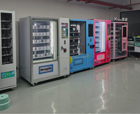 Distributeur automatique polyvalent de boissons et de collations, distributeur intelligent d'eau en bouteille, de jus et d'aliments avec prise en charge de plusieurs modes de paiement