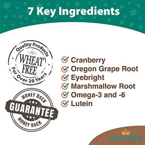 WANZIBEI OEM/ODM Natural Premium Tear Stain Prevention Soft mastica per cani Tear smacchiatore medicina - Product Image 5