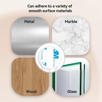2 paquets de serrures de sécurité pour armoires 3M, attaches de sécurité pour enfants, pour tiroirs et portes, sans perçage, installation facile, en plastique blanc robuste