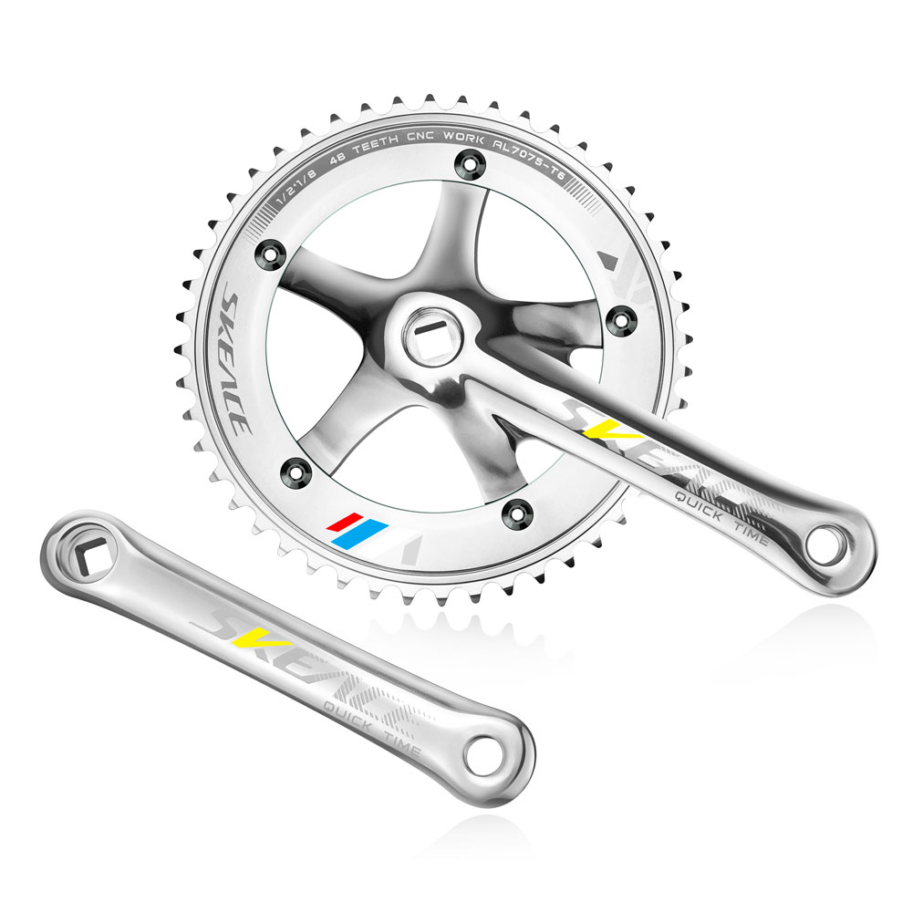 SKEACE 165mm 144BCD Aluminum Alloy Crankset for Fixie Bikes
