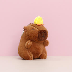 Venda quente capivara chaveiro mini plush personalizado recheado animal capivara chaveiro - Product Image 5
