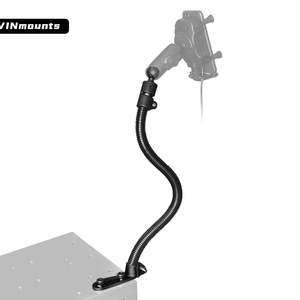 VINmounts 500mm Aluminum Flexible Arm with Cast Steel Base and 1" Ball Head, Compatible with RAM B Size Dual Socket Arms - Product Image 6