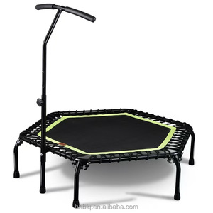 Trampolín de <span class=keywords><strong>Fitness</strong></span> Seguro para Adultos de 50 Pulgadas para Interiores, Cama Elástica Profesional para Salto Deportivo, Venta de Fabricante - Product Image 3
